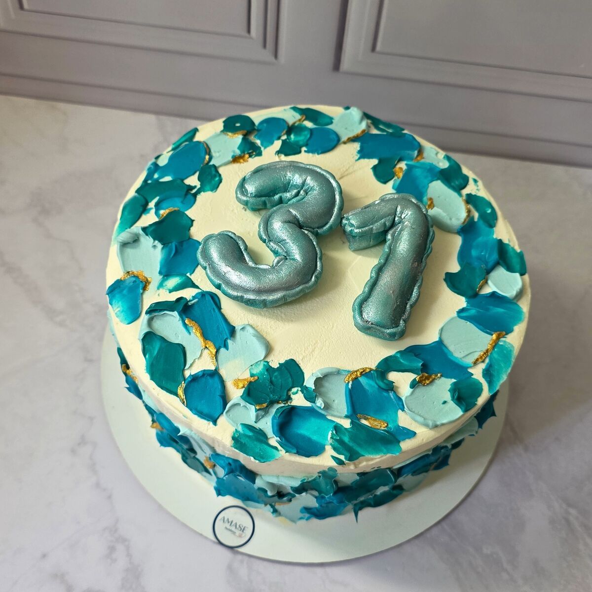 Torta personalizada con número
